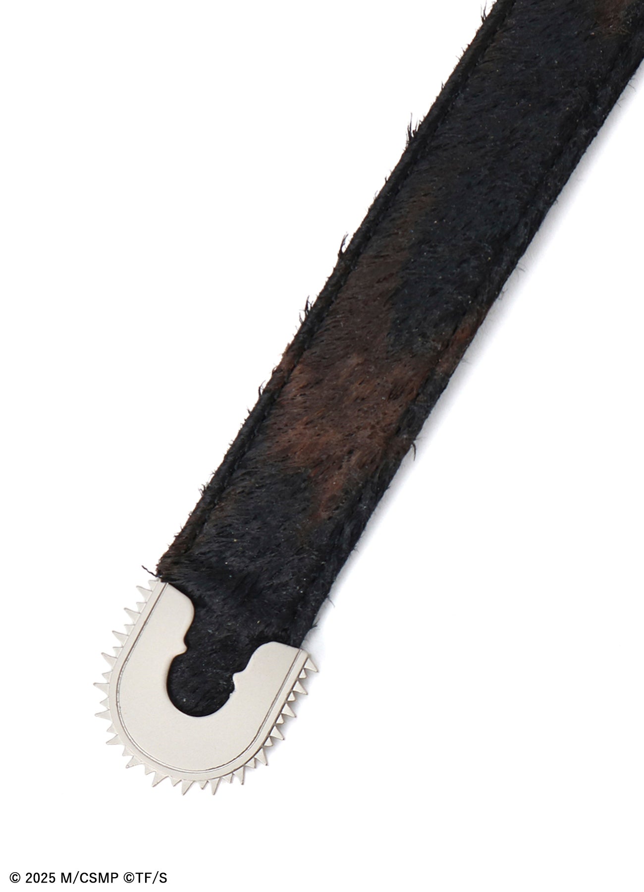 【Pre-Order】Ground Y×CHAINSAW MAN Collaborate Collection CHAINSAW HAIR CALF BELT SLIM VER【Shipping sequentially from late February 2026】