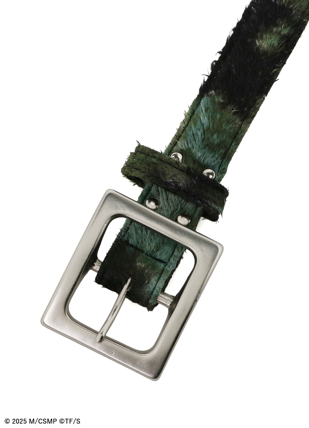 【Pre-Order】Ground Y×CHAINSAW MAN Collaborate Collection CHAINSAW HAIR CALF BELT SLIM VER【Shipping sequentially from late February 2026】