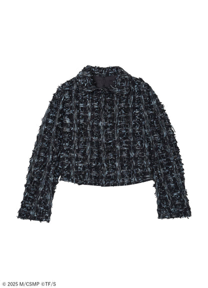【Pre-Order】Ground Y×CHAINSAW MAN Collaborate Collection EXPLOSION TWEED SHORT JACKET