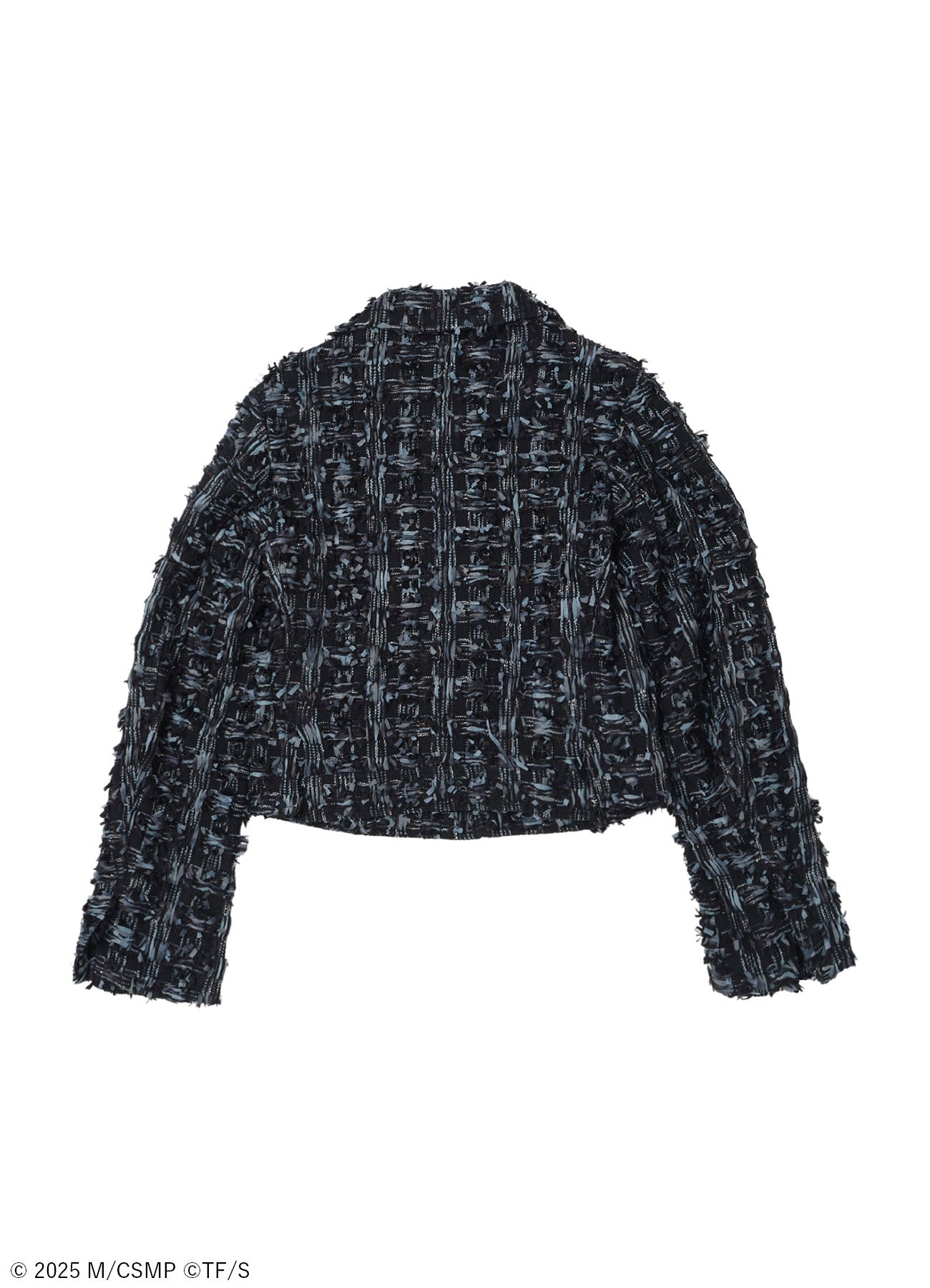 【Pre-Order】Ground Y×CHAINSAW MAN Collaborate Collection EXPLOSION TWEED SHORT JACKET
