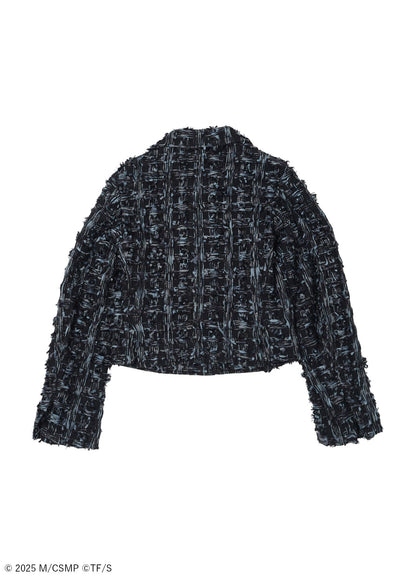 【Pre-Order】Ground Y×CHAINSAW MAN Collaborate Collection EXPLOSION TWEED SHORT JACKET