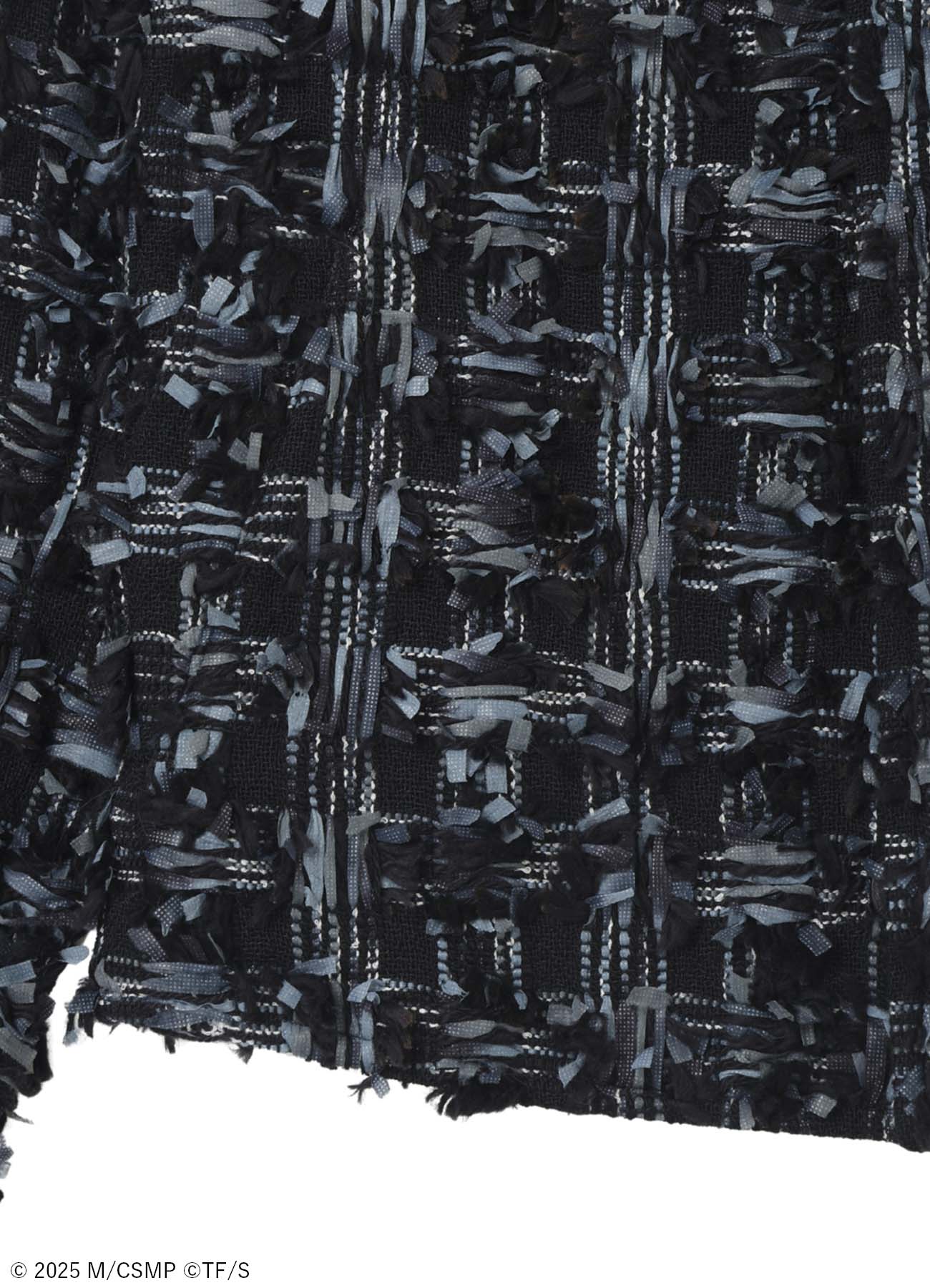 【Pre-Order】Ground Y×CHAINSAW MAN Collaborate Collection EXPLOSION TWEED SHORT JACKET