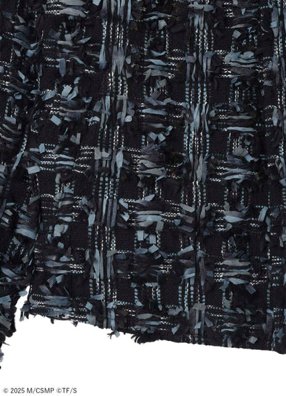 【Pre-Order】Ground Y×CHAINSAW MAN Collaborate Collection EXPLOSION TWEED SHORT JACKET