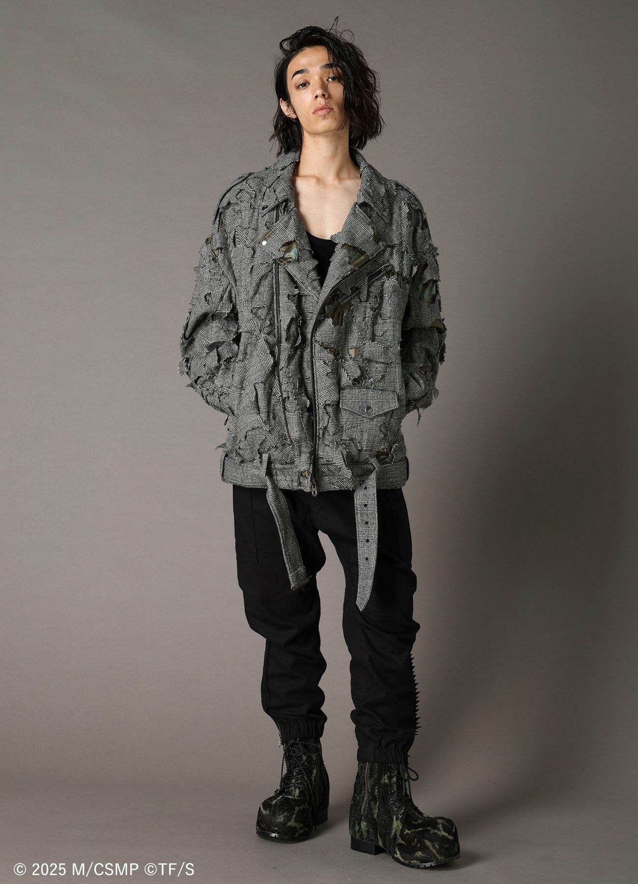 【Pre-Order】Ground Y×CHAINSAW MAN Collaborate Collection EXPLOSION CAMOUFLAGE RIDERS