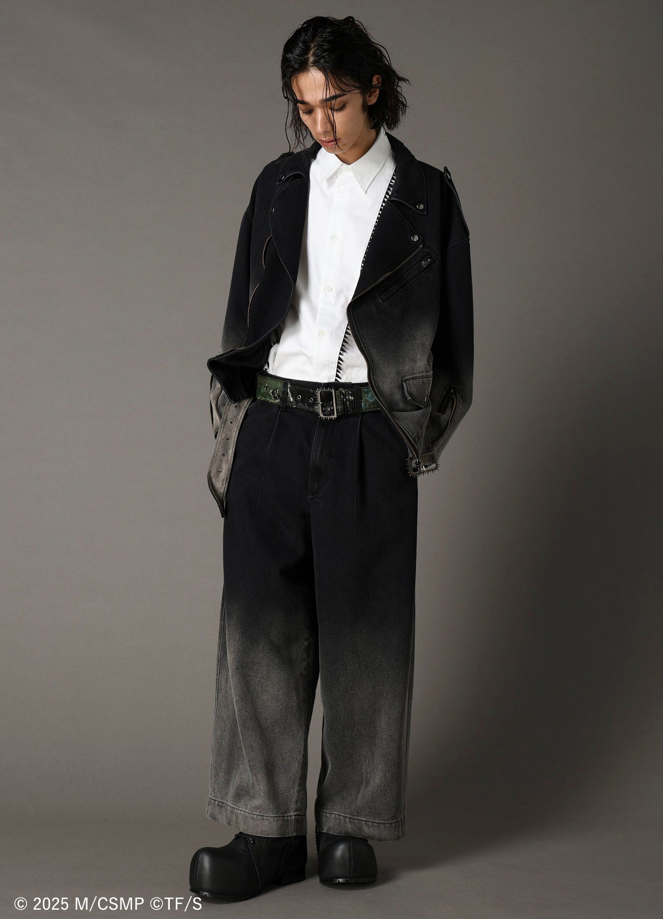 【Pre-Order】Ground Y×CHAINSAW MAN Collaborate Collection BLEACH WASH CHAINSAW RIDERS