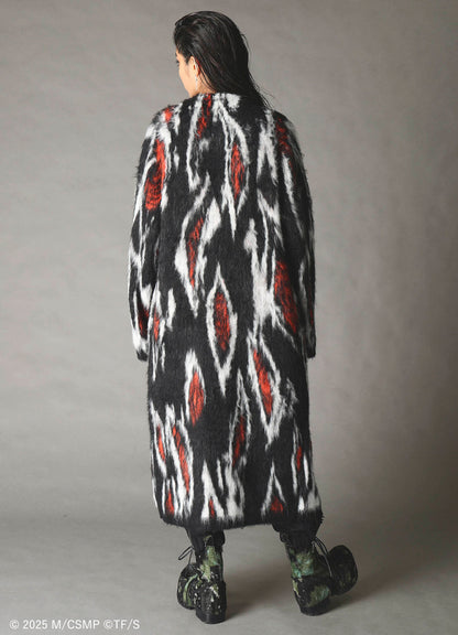 【Pre-Order】Ground Y×CHAINSAW MAN Collaborate Collection FOX DEVIL EYES CARDIGAN