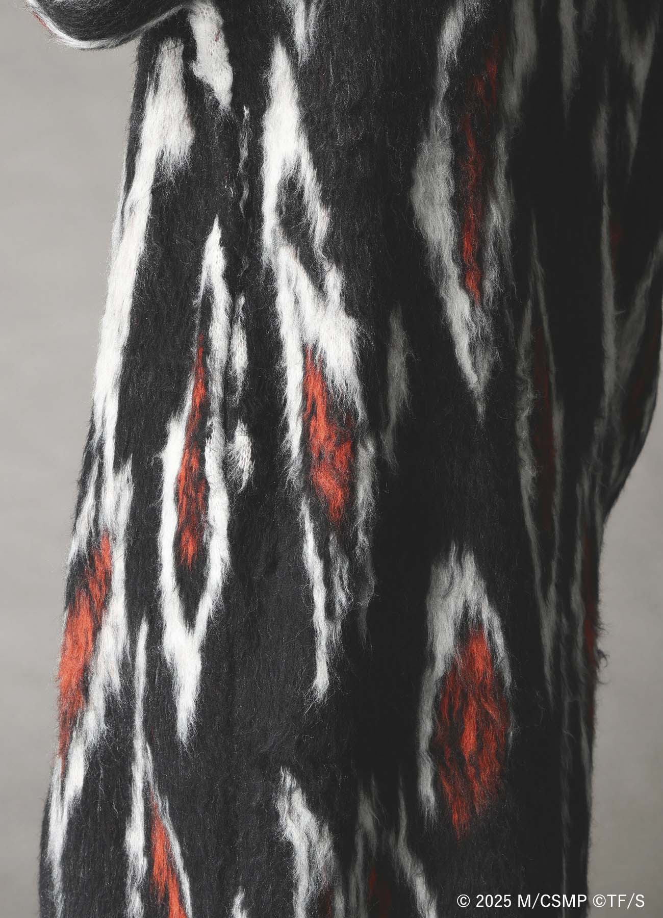 【Pre-Order】Ground Y×CHAINSAW MAN Collaborate Collection FOX DEVIL EYES CARDIGAN