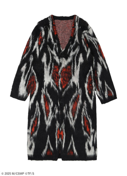 【Pre-Order】Ground Y×CHAINSAW MAN Collaborate Collection FOX DEVIL EYES CARDIGAN