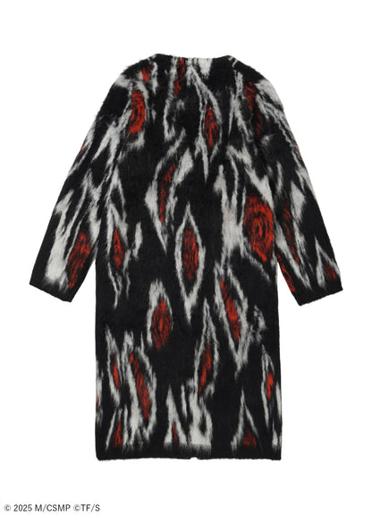 【Pre-Order】Ground Y×CHAINSAW MAN Collaborate Collection FOX DEVIL EYES CARDIGAN