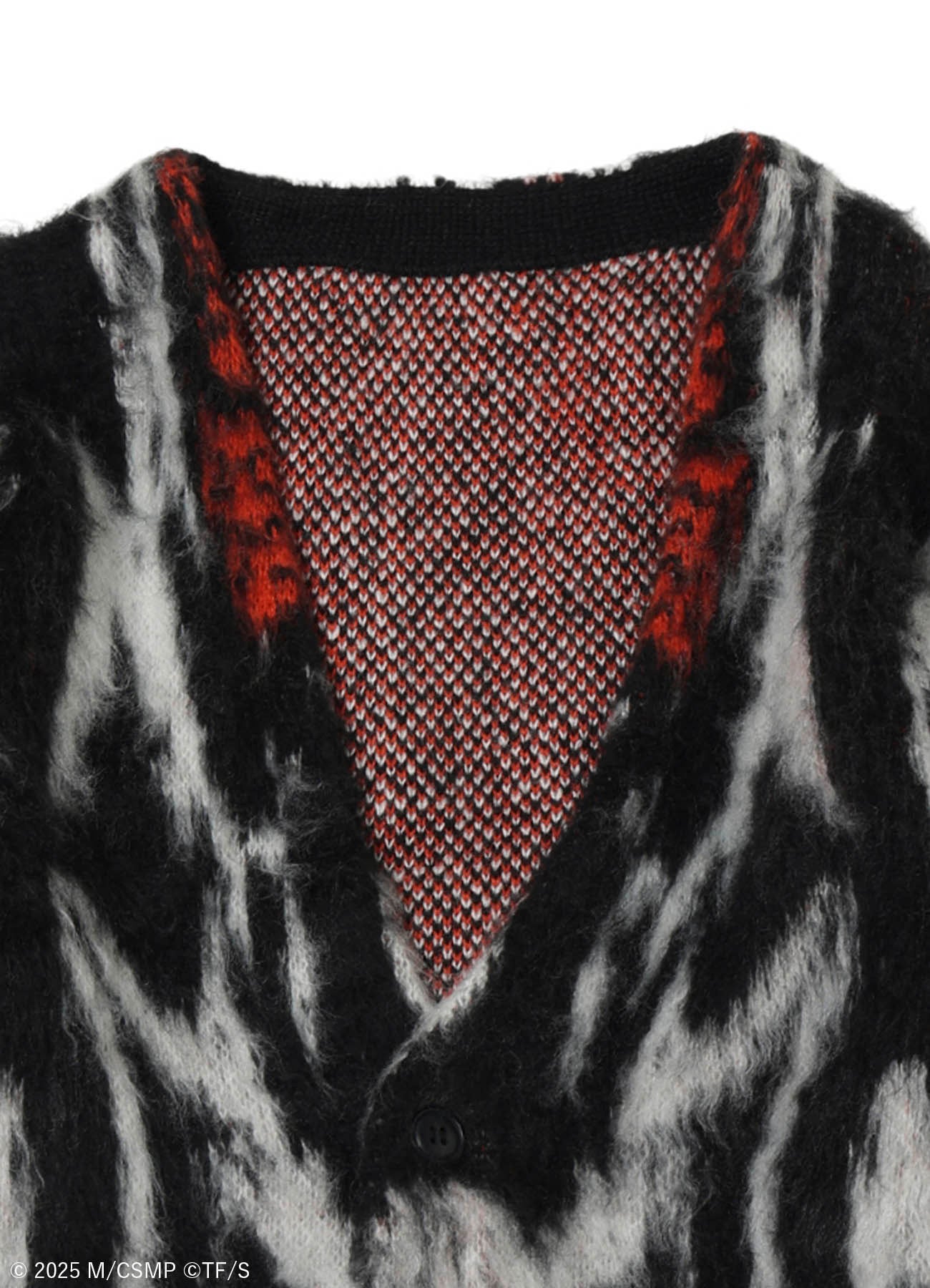【Pre-Order】Ground Y×CHAINSAW MAN Collaborate Collection FOX DEVIL EYES CARDIGAN