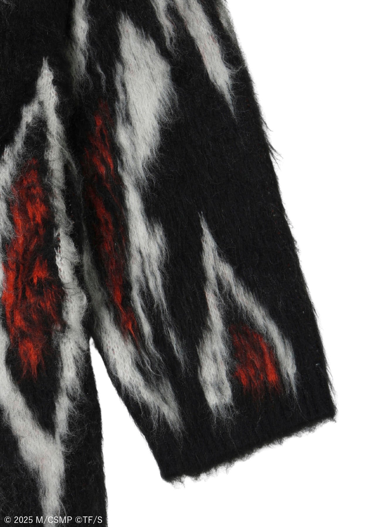 【Pre-Order】Ground Y×CHAINSAW MAN Collaborate Collection FOX DEVIL EYES CARDIGAN