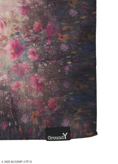 【Pre-Order】Ground Y×CHAINSAW MAN Collaborate Collection FLOWER GRAPHIC HANDKERCHIEF