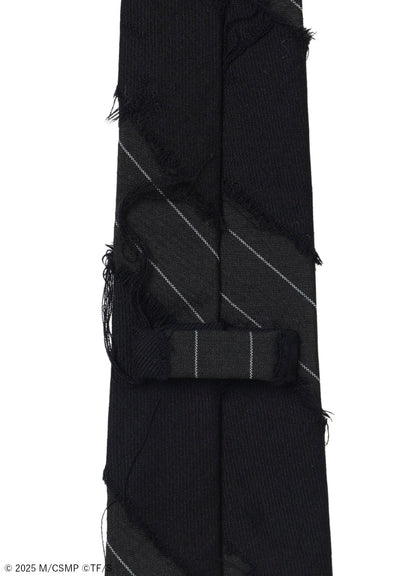 【Pre-Order】Ground Y×CHAINSAW MAN Collaborate Collection CHAINSAW OPARL FINISHING STRIPE TIE