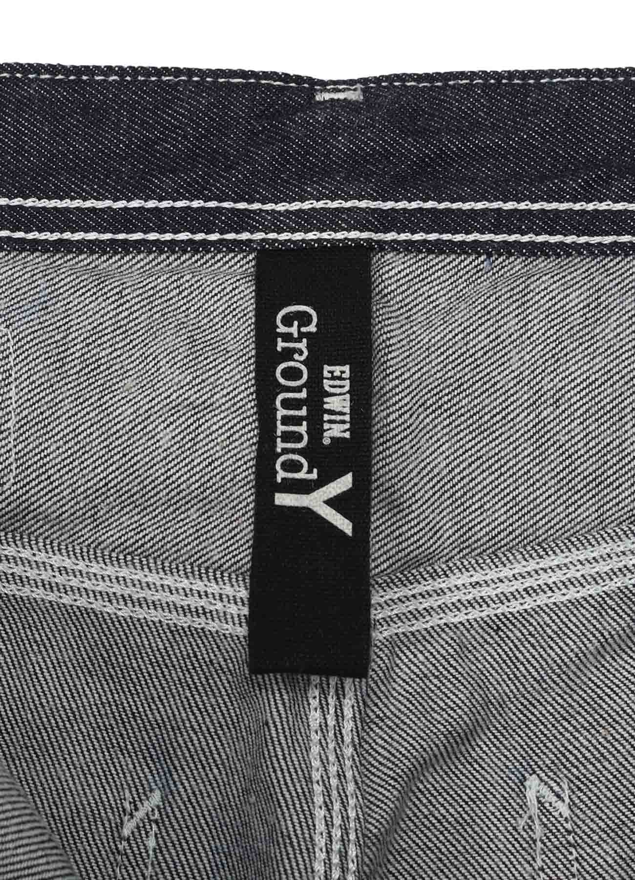 Ground Y×EDWIN 11oz INDIGO DENIM PAINTER PANTS