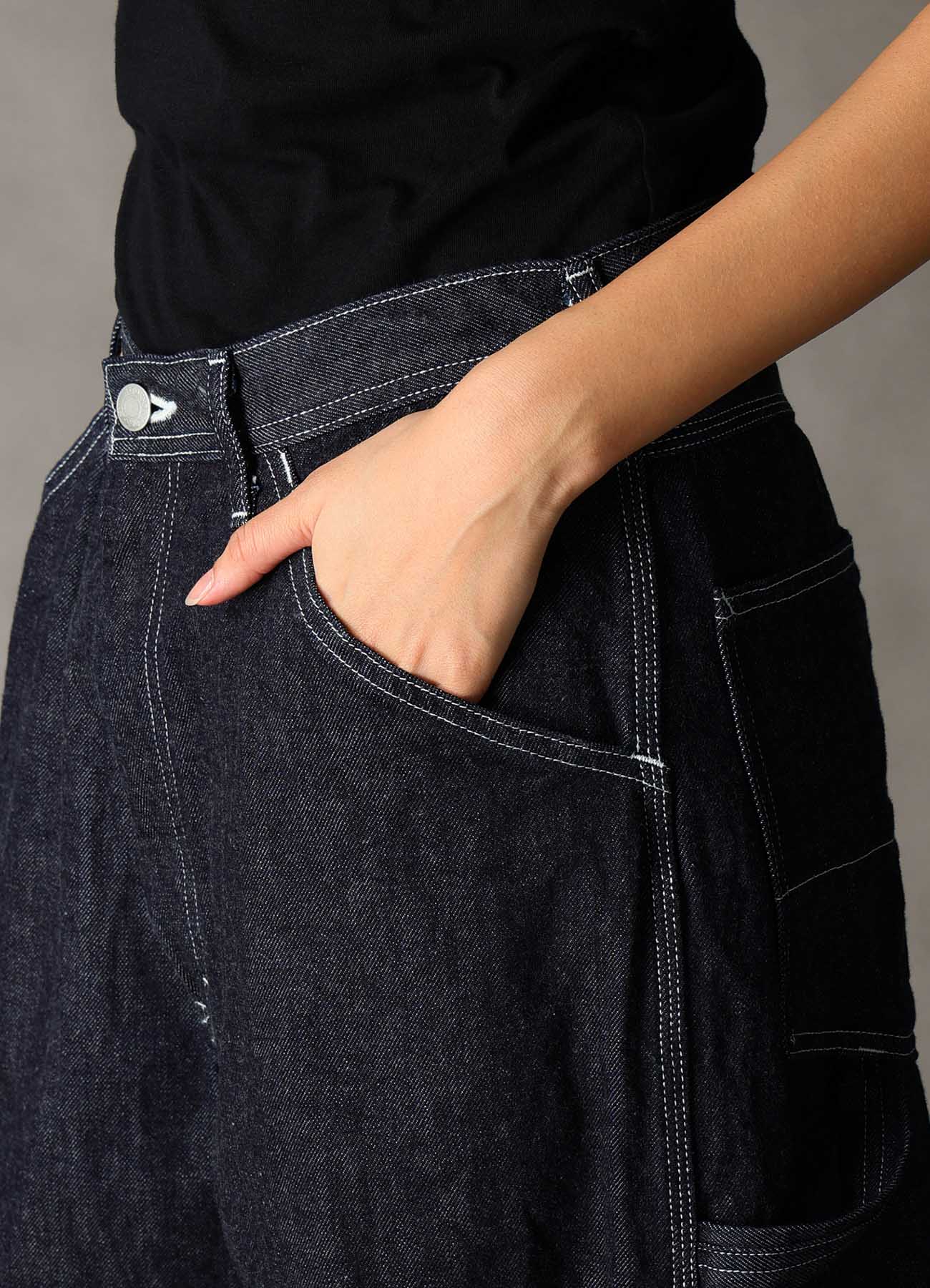 Ground Y×EDWIN 11oz INDIGO DENIM PAINTER PANTS – THE SHOP YOHJI