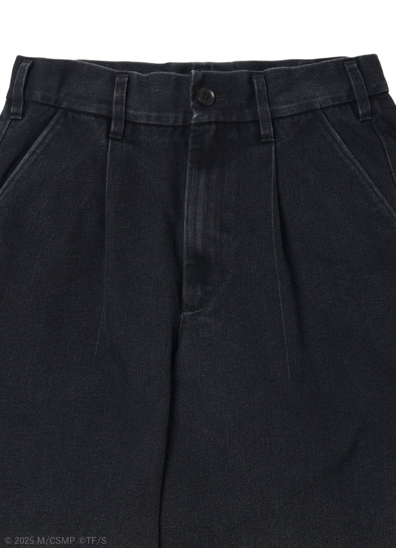 【Pre-Order】Ground Y×CHAINSAW MANCollaborate Collection BLEACH WASH CHAINSAW PANTS