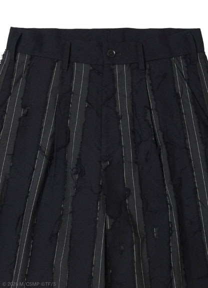 【Pre-Order】Ground Y×CHAINSAW MAN Collaborate Collection CHAINSAW OPAL FINISHING WIDE PANTS