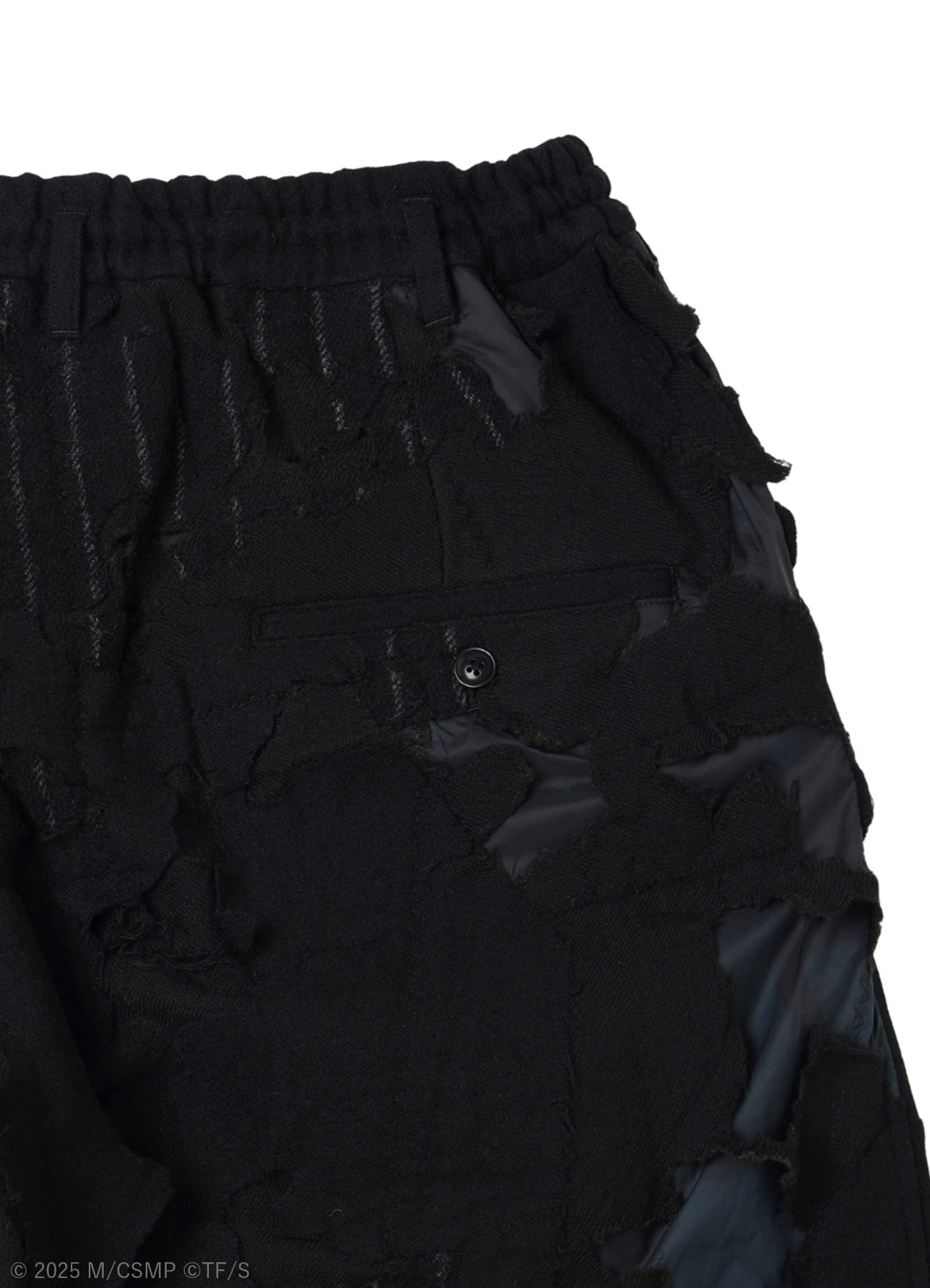 【Pre-Order】Ground Y×CHAINSAW MAN Collaborate Collection EXPLOSION CAMOUFLAGE WIDE PANTS
