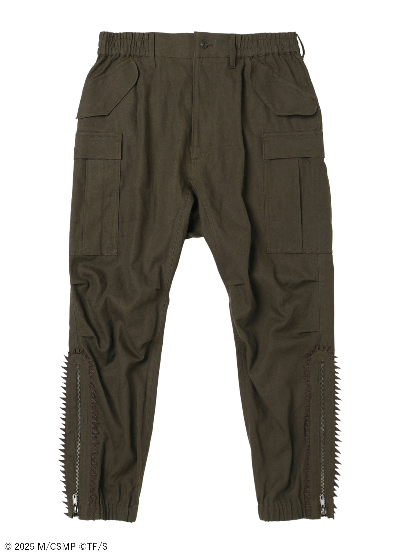 【Pre-Order】Ground Y×CHAINSAW MAN Collaborate Collection CHAINSAW TAPE PANTS