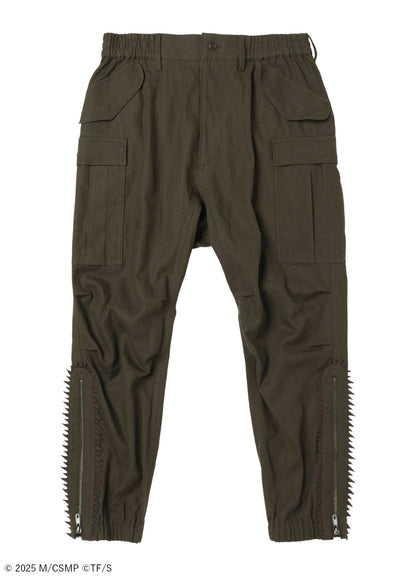 【Pre-Order】Ground Y×CHAINSAW MAN Collaborate Collection CHAINSAW TAPE PANTS