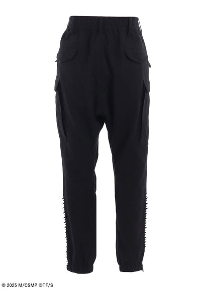 【Pre-Order】Ground Y×CHAINSAW MAN Collaborate Collection CHAINSAW TAPE PANTS【Shipping sequentially from late February 2026】