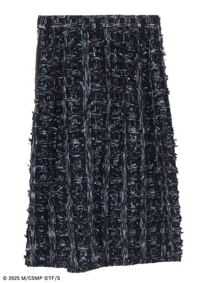 【Pre-Order】Ground Y×CHAINSAW MAN Collaborate Collection EXPLOSION TWEED SKIRT