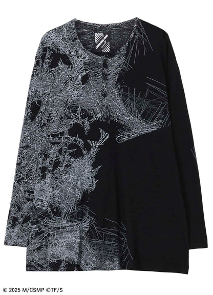 【Pre-Order】Ground Y×CHAINSAW MAN Collaborate Collection CHAINSAW DAMAGE T-SHIRT