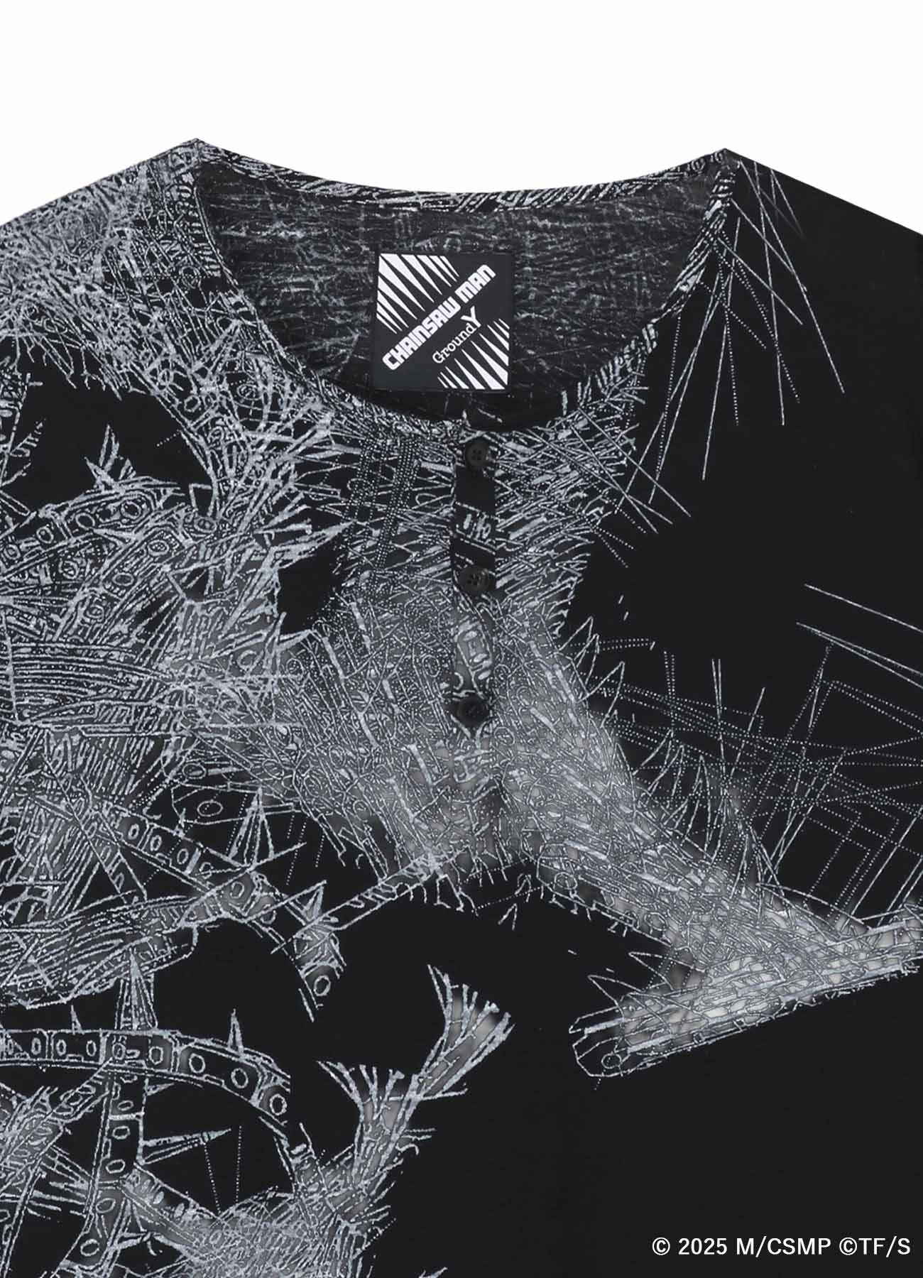 【Pre-Order】Ground Y×CHAINSAW MAN Collaborate Collection CHAINSAW DAMAGE T-SHIRT