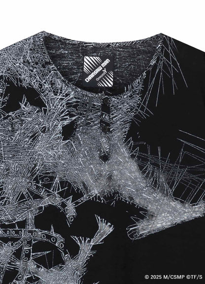【Pre-Order】Ground Y×CHAINSAW MAN Collaborate Collection CHAINSAW DAMAGE T-SHIRT