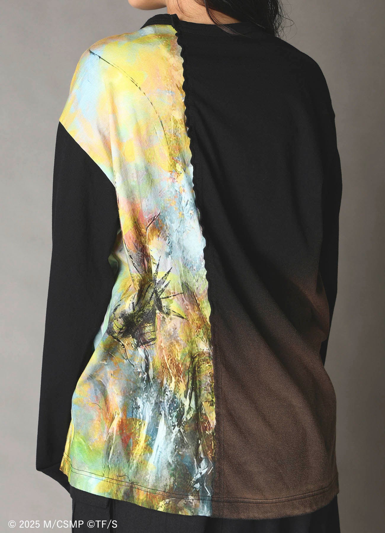 【Pre-Order】Ground Y×CHAINSAW MAN Collaborate Collection FLOWER AND BOMB SWICHING T-SHIRT