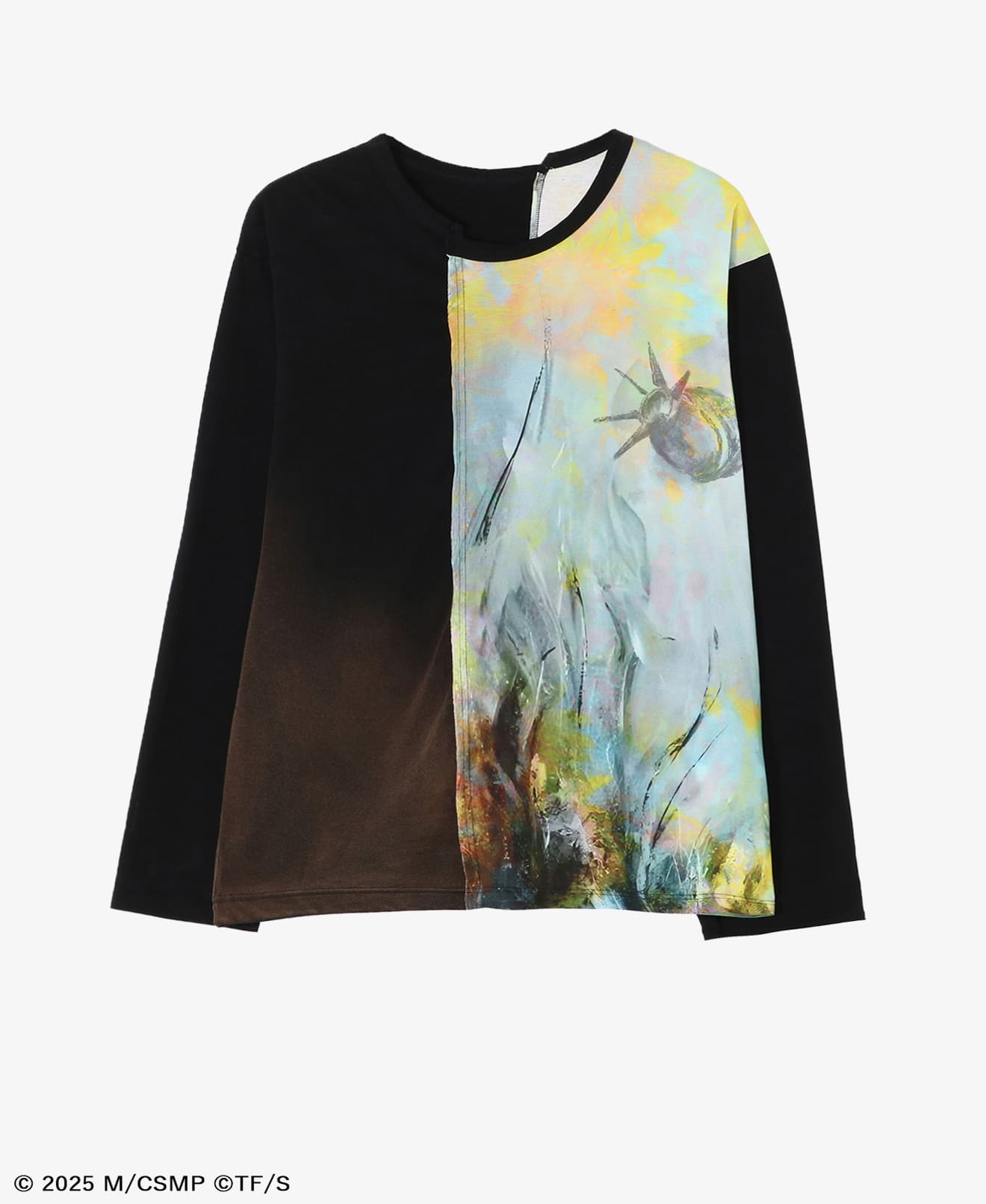 FLOWER AND BOMB SWICHING T-SHIRT