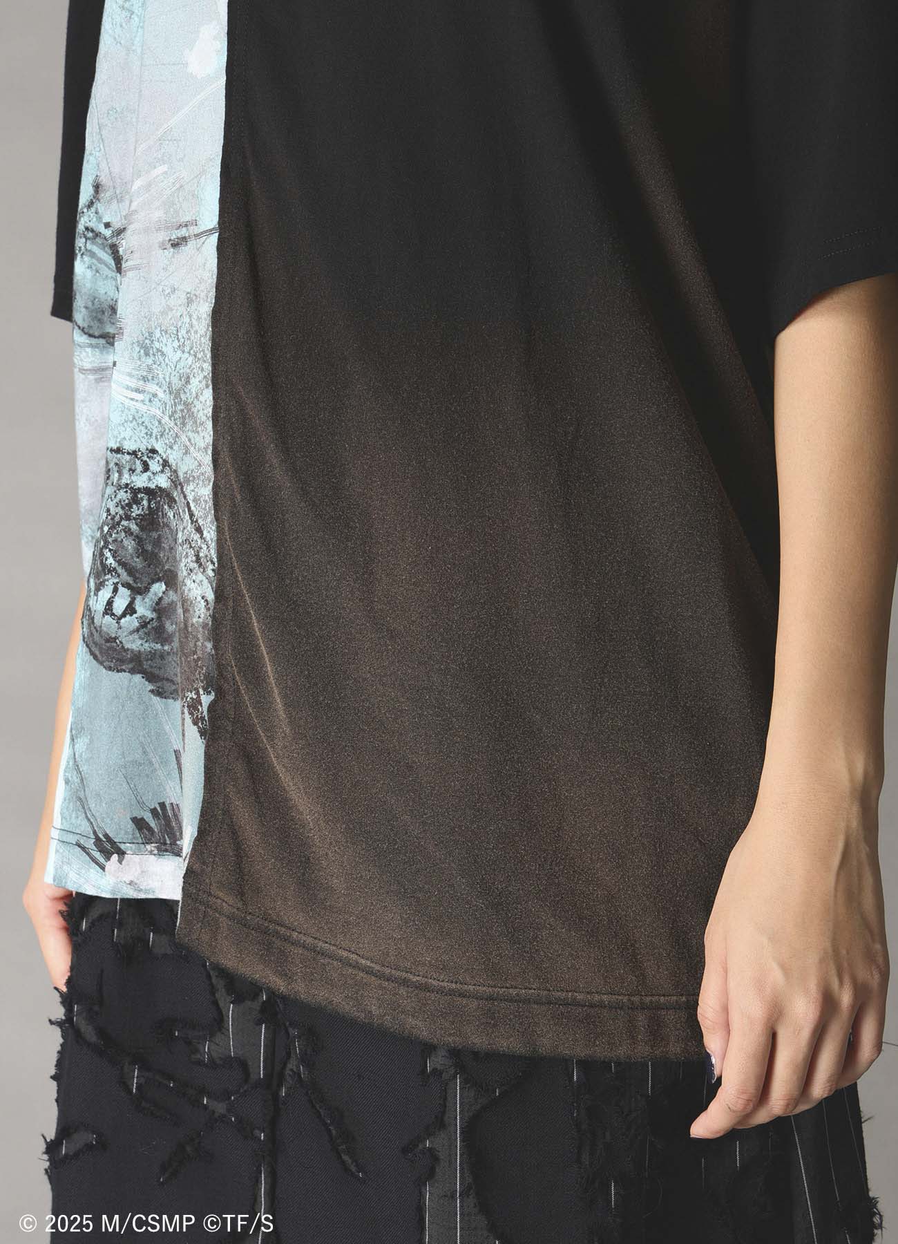 【Pre-Order】Ground Y×CHAINSAW MAN Collaborate Collection BOMB AND REZE SWICHING T-SHIRT