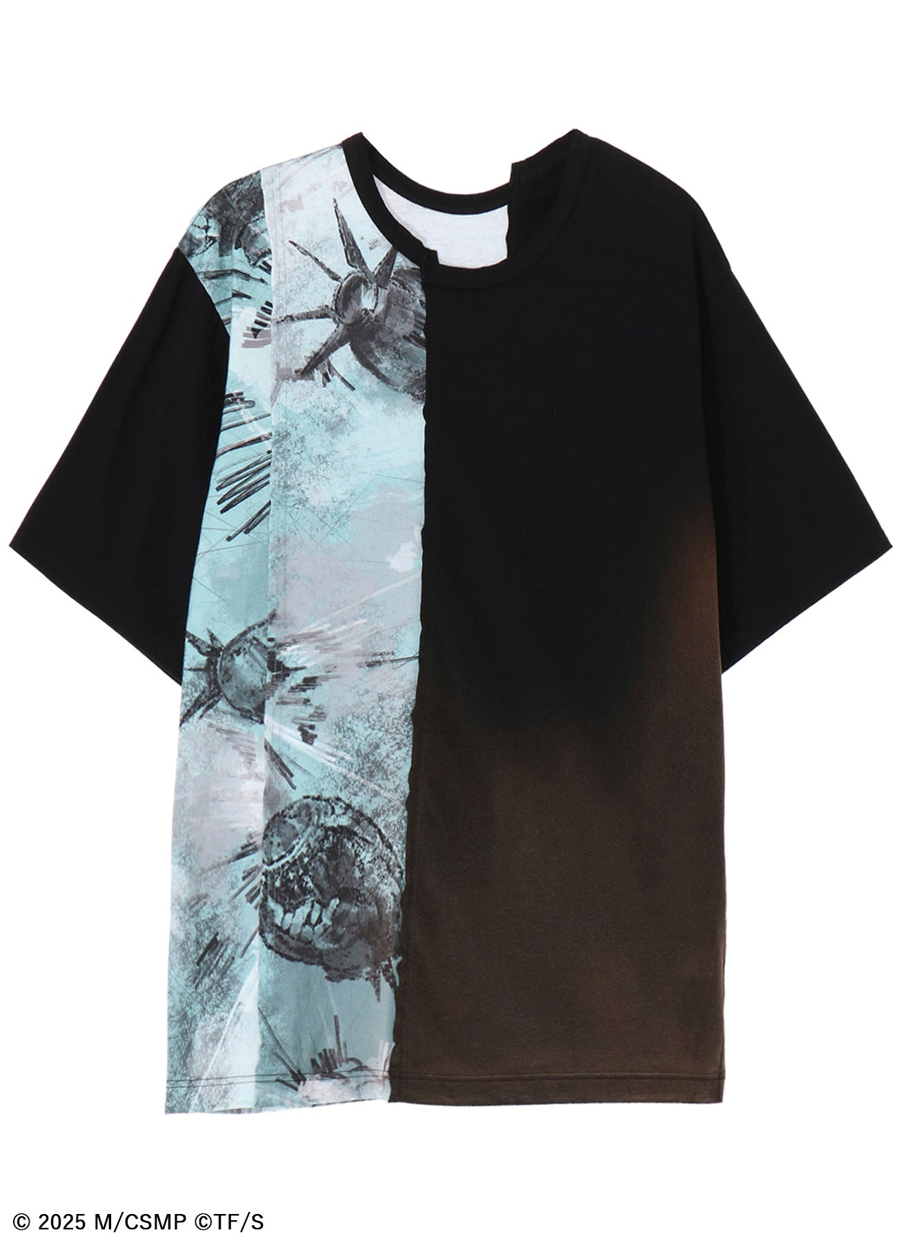【Pre-Order】Ground Y×CHAINSAW MAN Collaborate Collection BOMB AND REZE SWICHING T-SHIRT