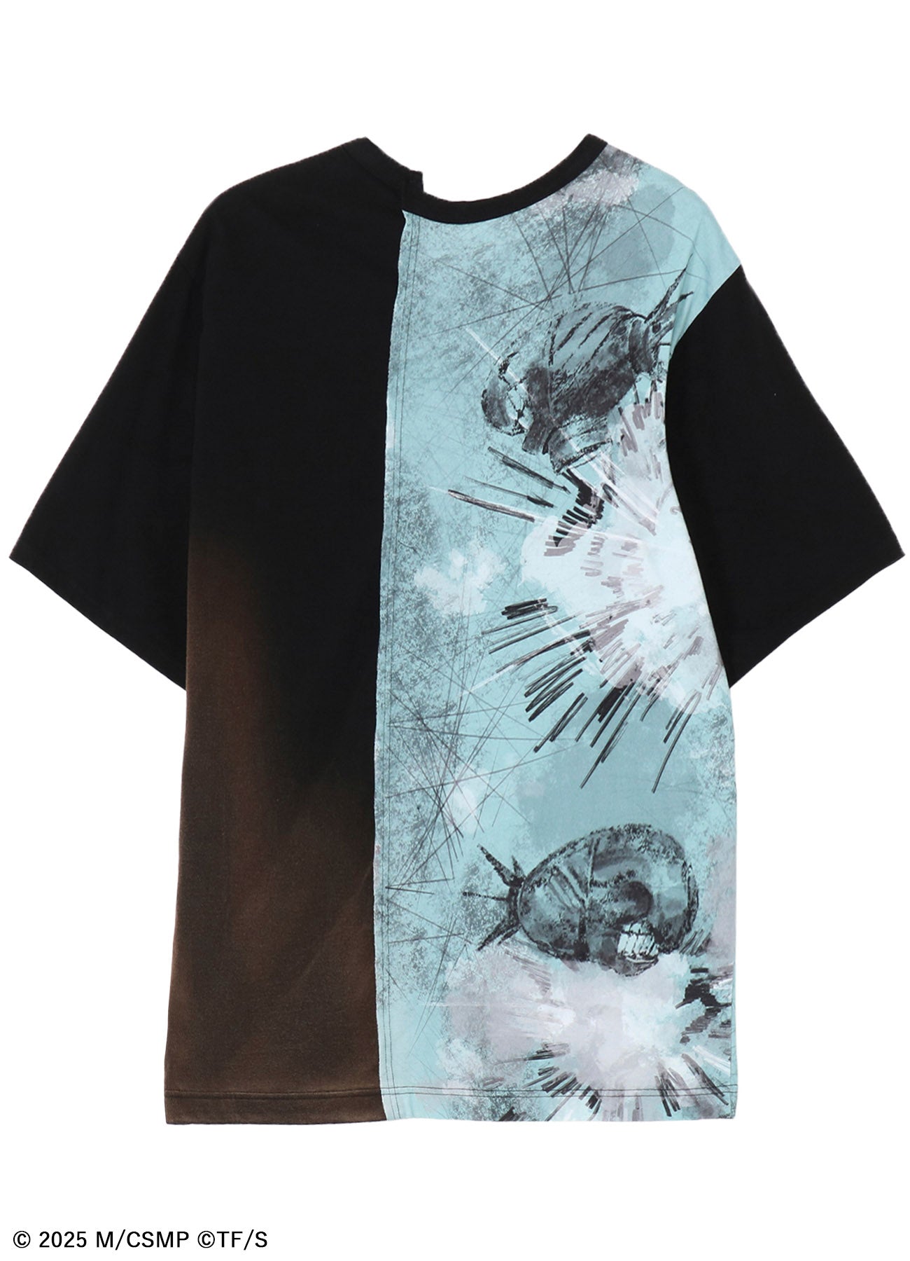【Pre-Order】Ground Y×CHAINSAW MAN Collaborate Collection BOMB AND REZE SWICHING T-SHIRT