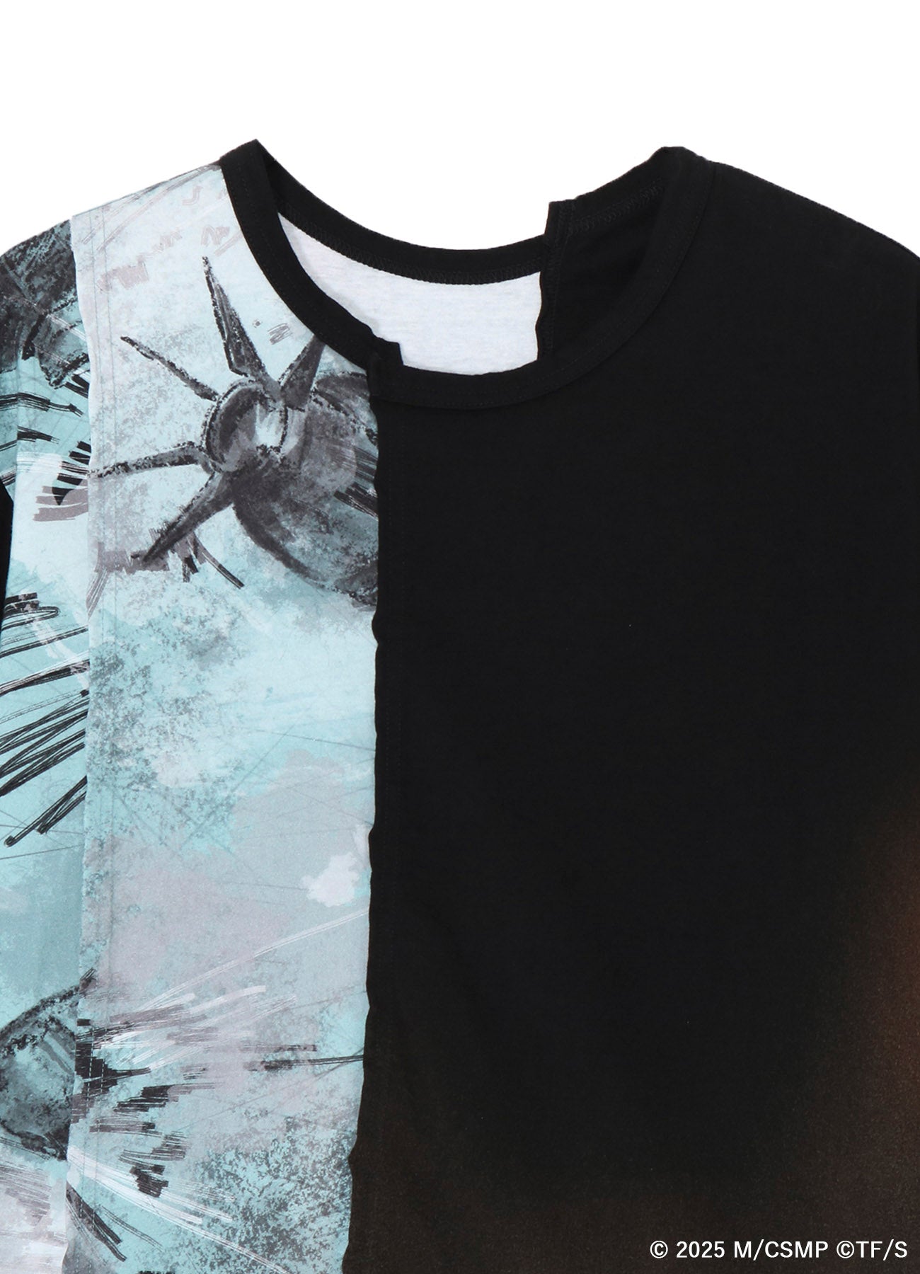 【Pre-Order】Ground Y×CHAINSAW MAN Collaborate Collection BOMB AND REZE SWICHING T-SHIRT