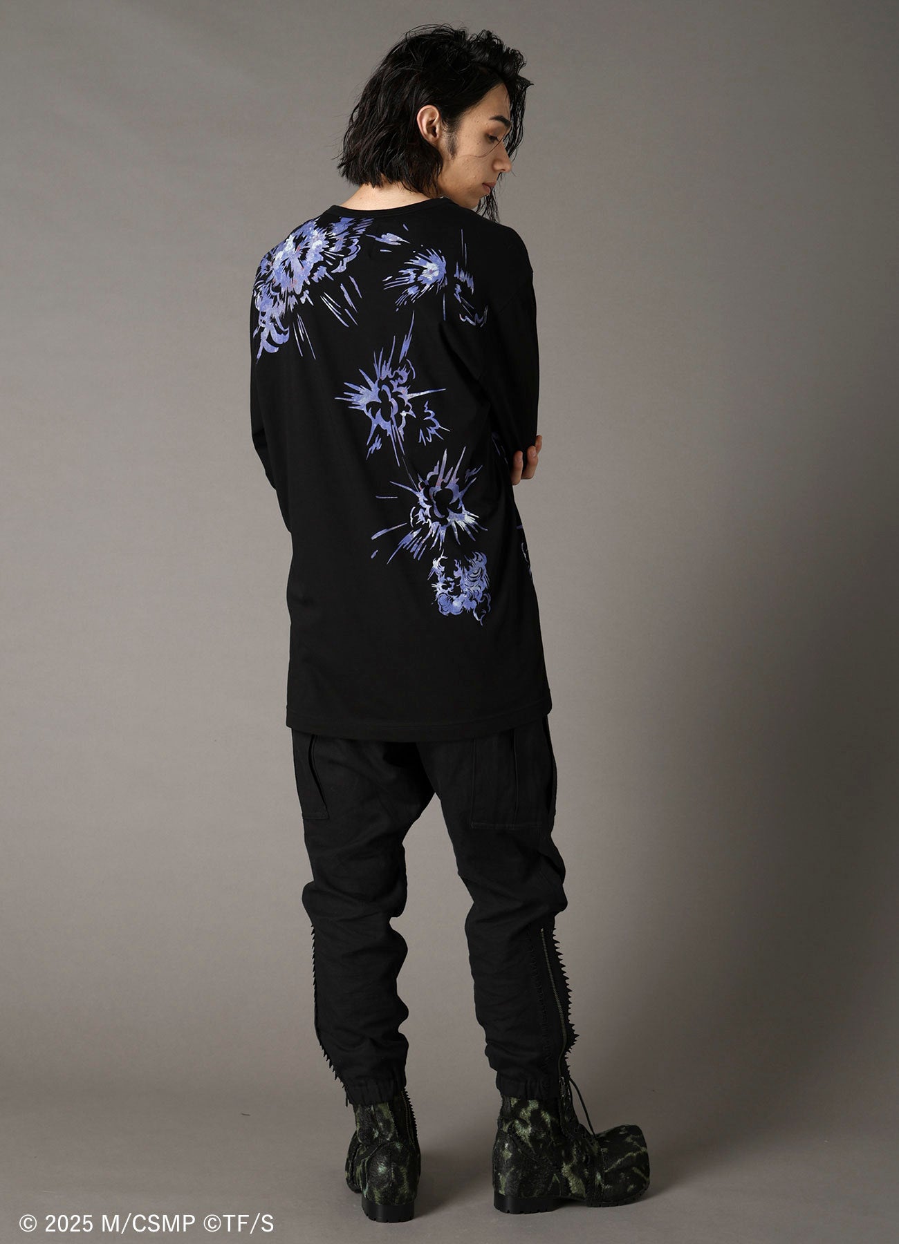 【Pre-Order】Ground Y×CHAINSAW MAN Collaborate Collection EXPLOSION REZE T-SHIRT
