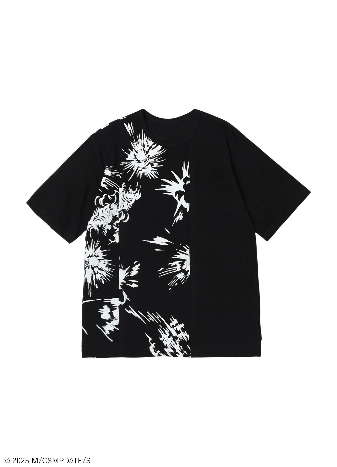 【Pre-Order】Ground Y×CHAINSAW MAN Collaborate Collection EXPLOSION GRAPHIC T-SHIRT