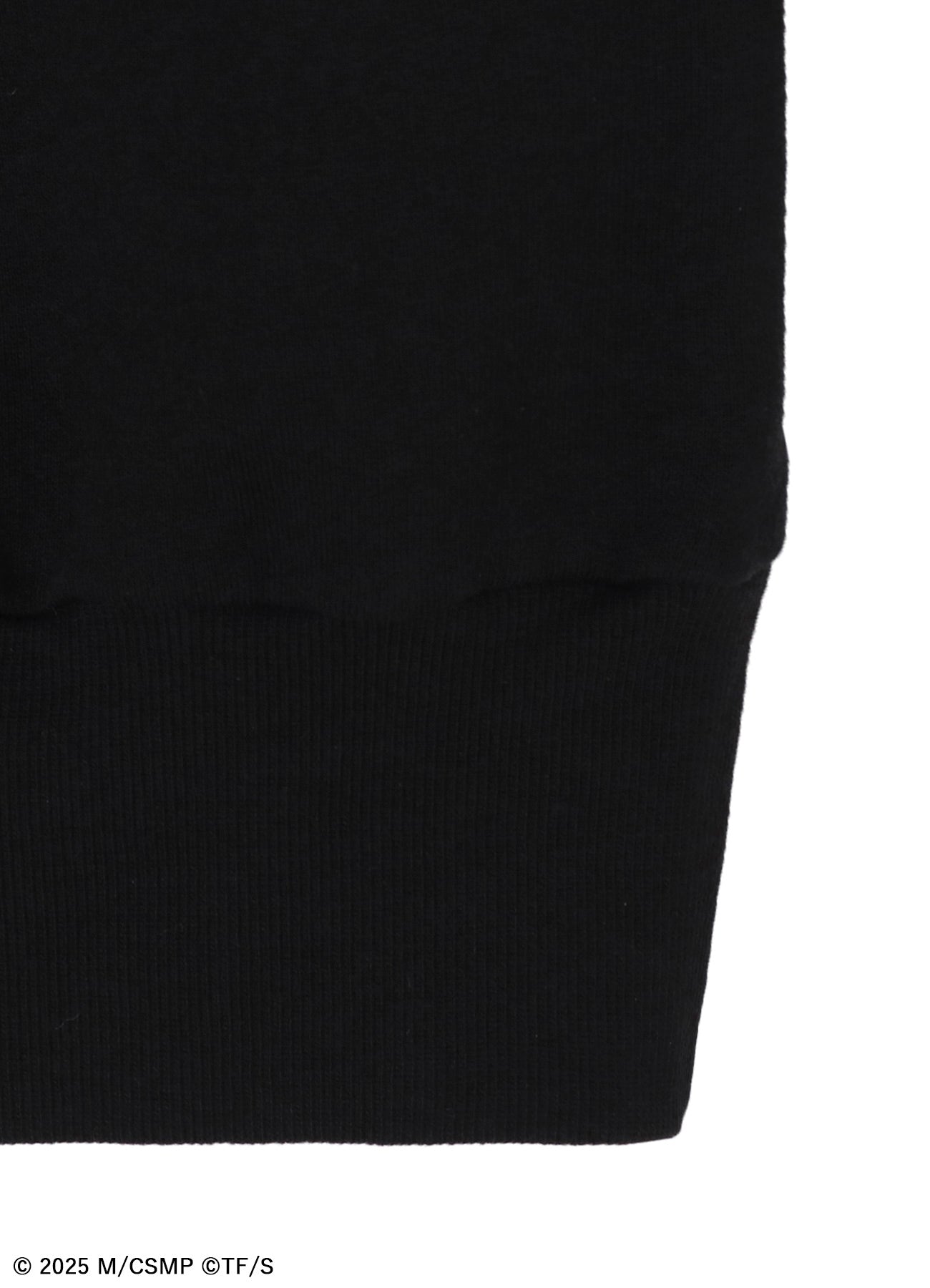 【Pre-Order】Ground Y×CHAINSAW MAN Collaborate Collection CHAINSAW TWEED ROUND NECK SWEATSHIRT
