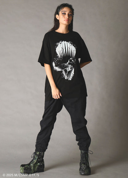 【Pre-Order】Ground Y×CHAINSAW MAN Collaborate Collection CHAINSAW MAN TEETH T-SHIRT
