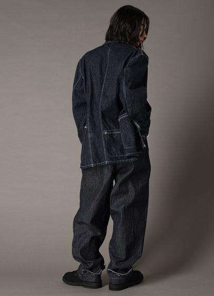 Ground Y×EDWIN 11oz INDIGO DENIM COVERALL