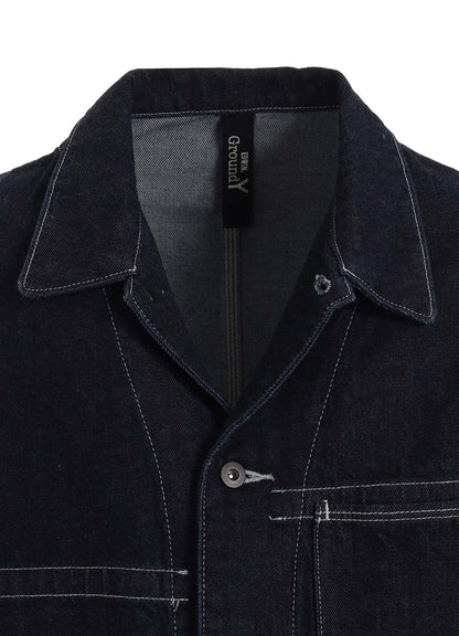 Ground Y×EDWIN 11oz INDIGO DENIM COVERALL