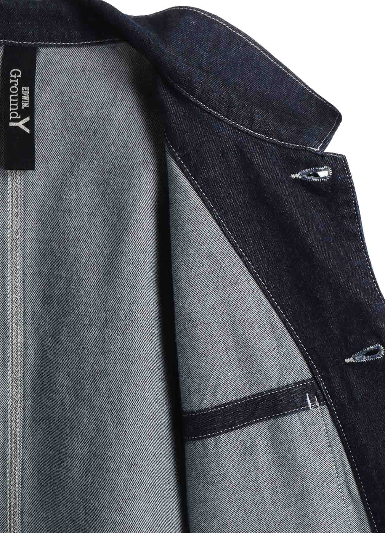 Ground Y×EDWIN 11oz INDIGO DENIM COVERALL – THE SHOP YOHJI YAMAMOTO