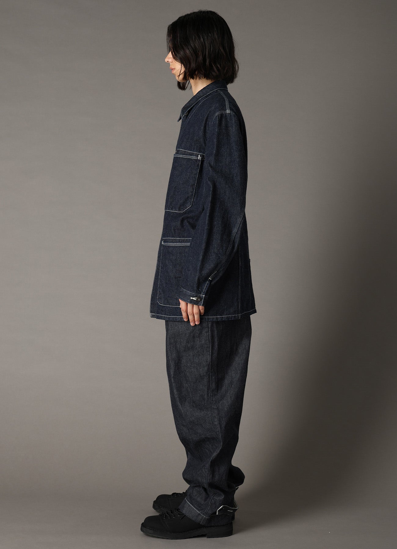 Ground Y×EDWIN 11oz INDIGO DENIM COVERALL – THE SHOP YOHJI YAMAMOTO