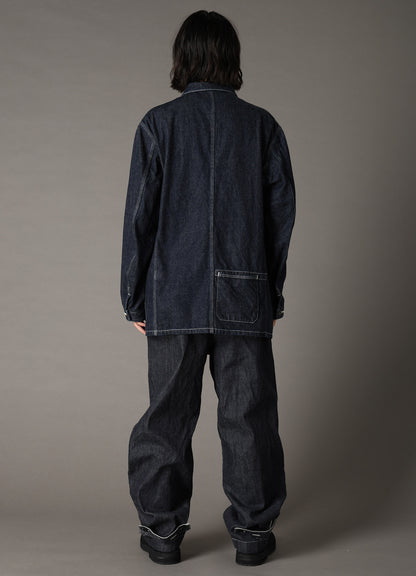 Ground Y×EDWIN 11oz INDIGO DENIM COVERALL