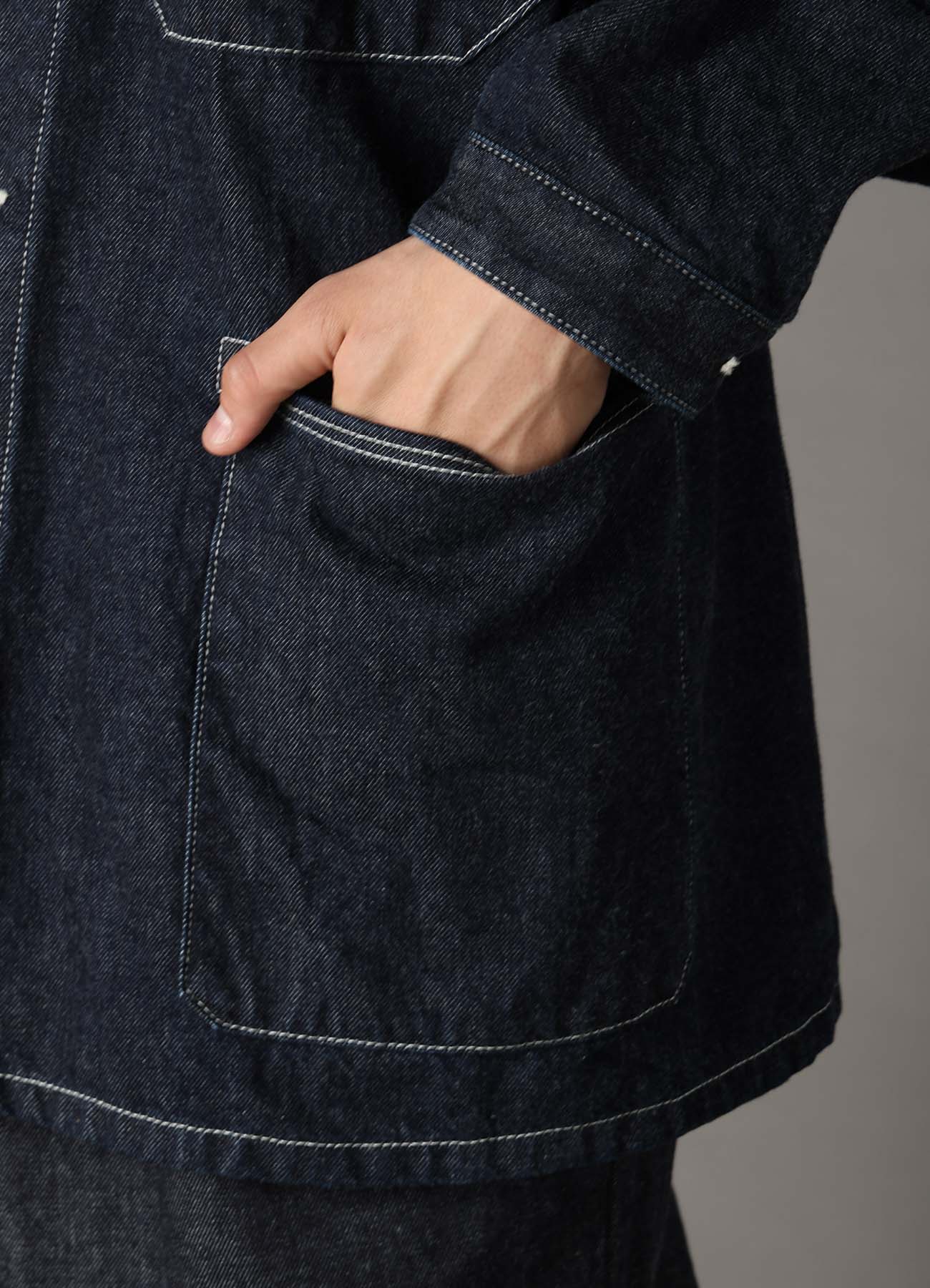 Ground Y×EDWIN 11oz INDIGO DENIM COVERALL – THE SHOP YOHJI YAMAMOTO