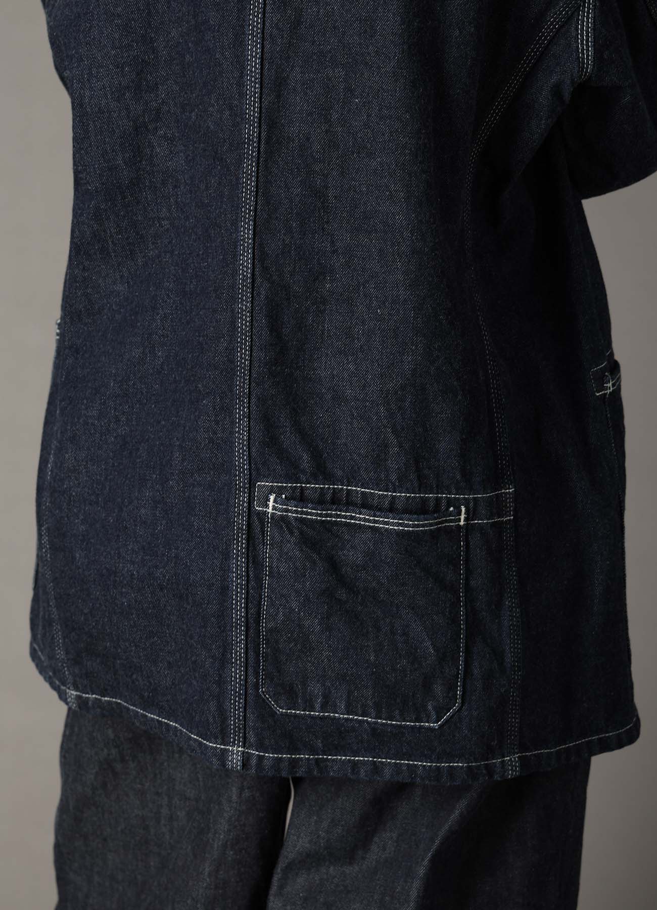 Ground Y×EDWIN 11oz INDIGO DENIM COVERALL – THE SHOP YOHJI YAMAMOTO