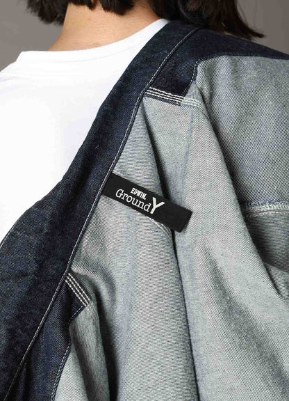 Ground Y×EDWIN 11oz INDIGO DENIM COVERALL