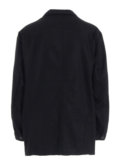 Ground Y×EDWIN 9oz BLACK TWILL COVERALL