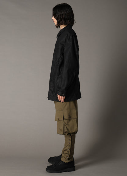 Ground Y×EDWIN 9oz BLACK TWILL COVERALL