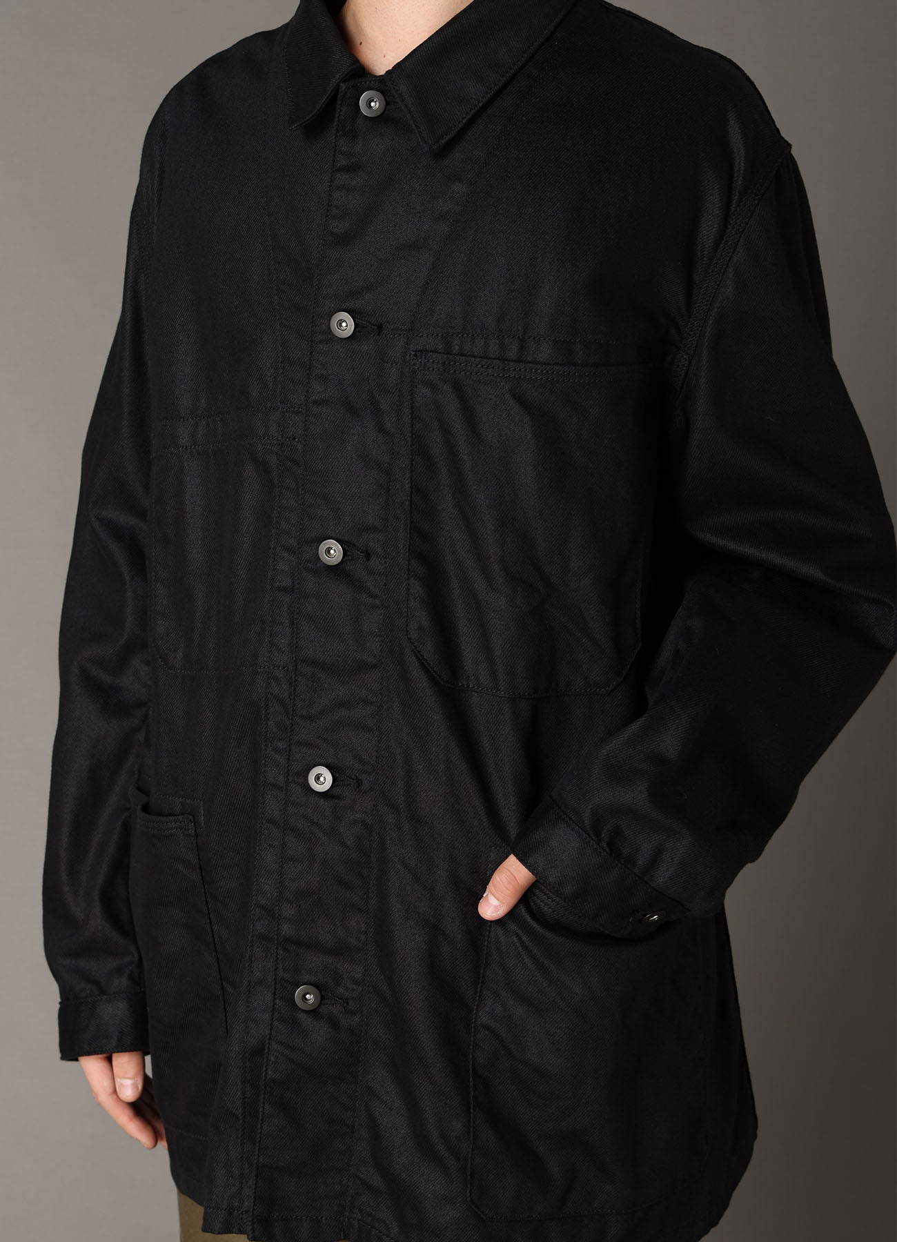 Ground Y×EDWIN 9oz BLACK TWILL COVERALL – THE SHOP YOHJI YAMAMOTO